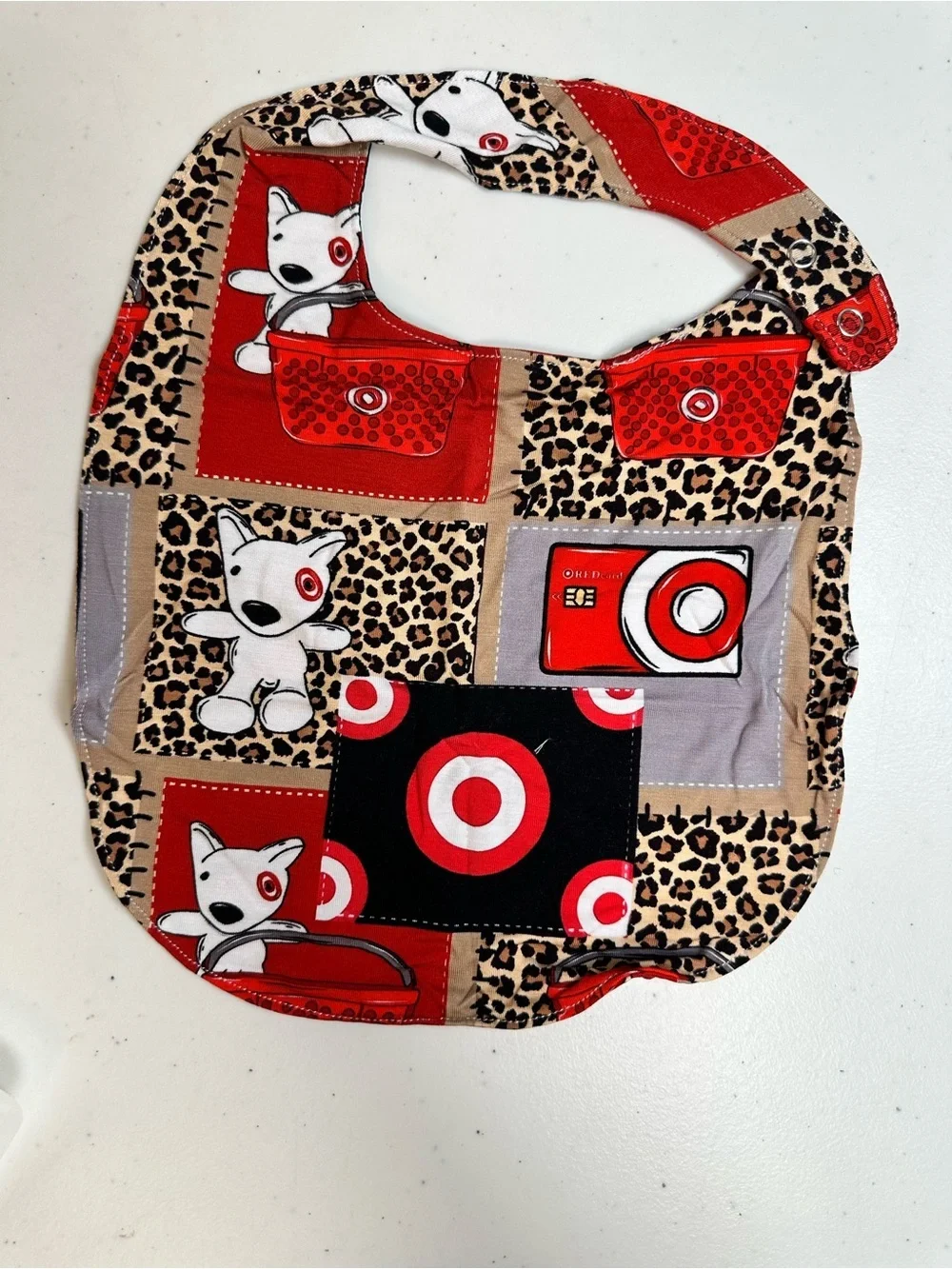 NWT BAMBOO Baby Bib Snap Closure Target Store Design